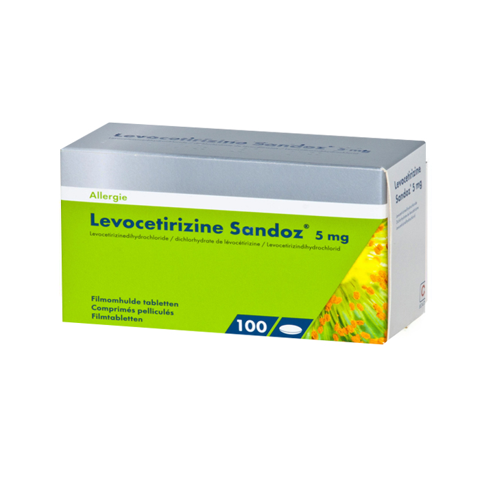 Image of Levocetirizine Sandoz 5 Mg 100 Tabletten 