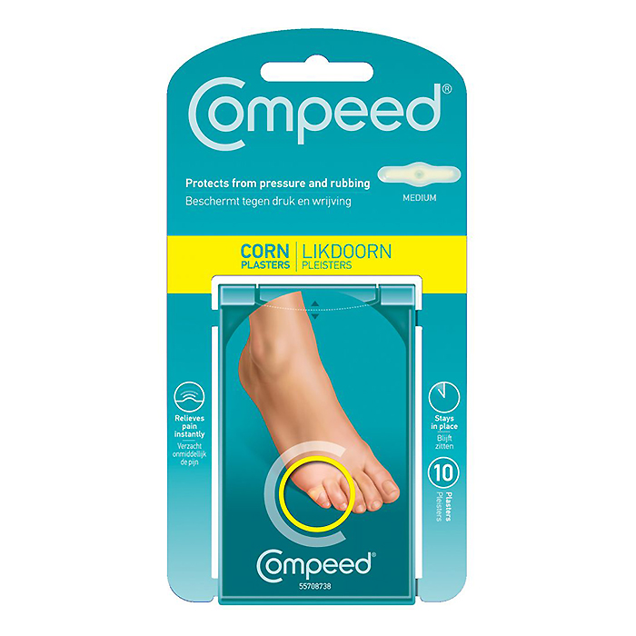 Image of Compeed Likdoorns Medium 10 Pleisters 