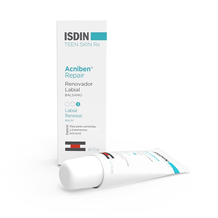 Image of Isdin Teen Skin Acniben Repair Lippenbalsem 10ml 