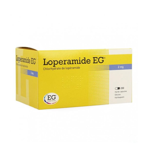 Image of Loperamide EG 2mg 200 Capsules 