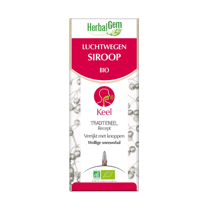 Image of HerbalGem Luchtwegensiroop 250ml