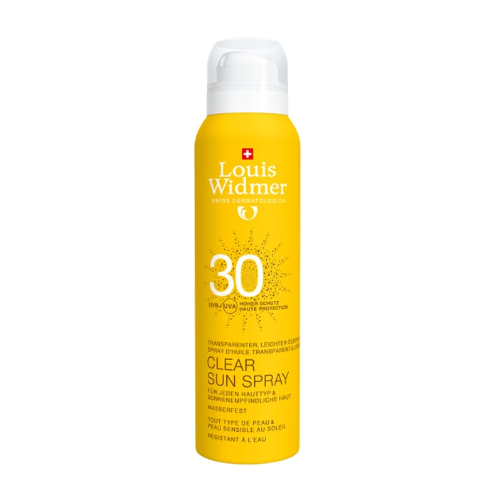 Image of Louis Widmer Clear Sun Spray SPF30 - Licht Geparfumeerd - 125ml