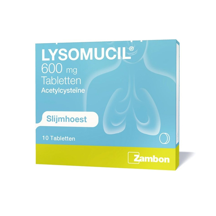 Image of Lysomucil 600mg 10 Tabletten 