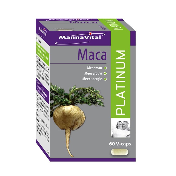 Image of MannaVital Maca Platinum 60 V-Capsules