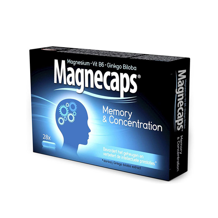 Image of Magnecaps Geheugen &amp; Concentratie 28 Capsules 