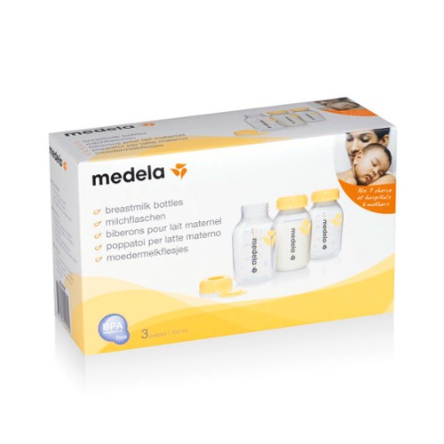 Image of Medela Moedermelkflesjes 150ml 3 Stuks