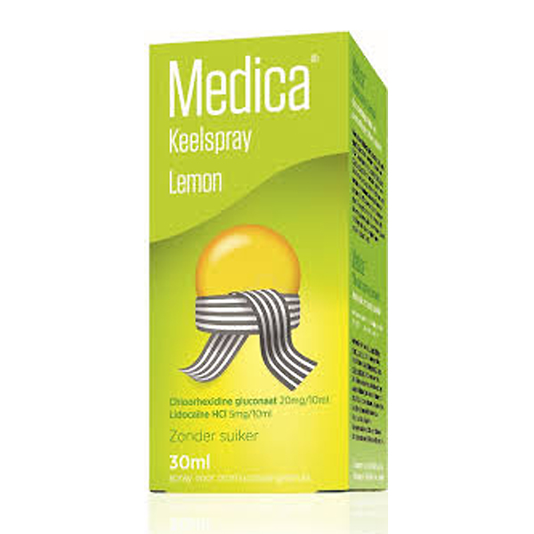 Image of Medica Keelspray Citroen 30ml