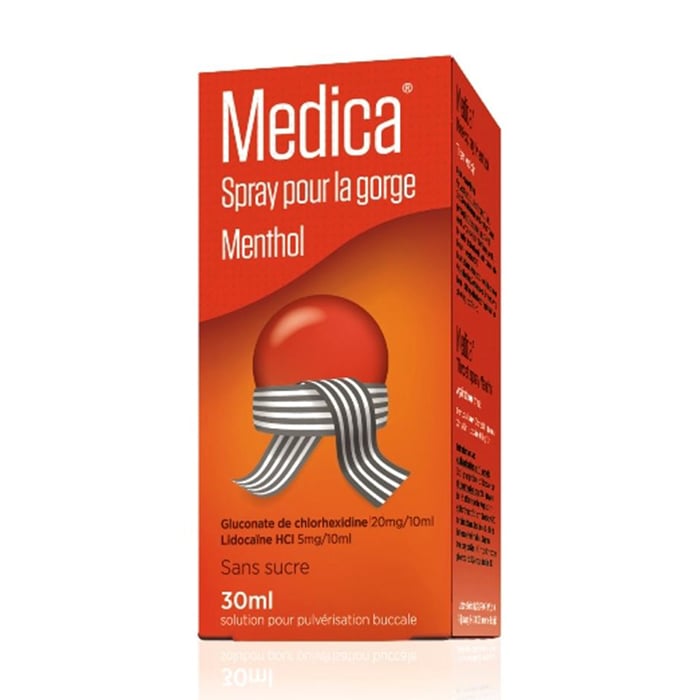 Image of Medica Keelspray Menthol 30ml