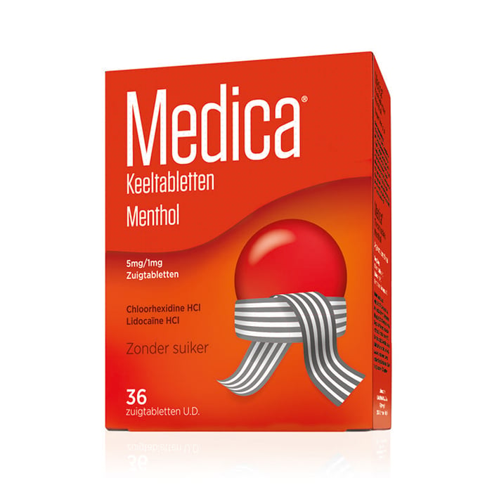 Image of Medica Menthol 36 Keeltabletten 