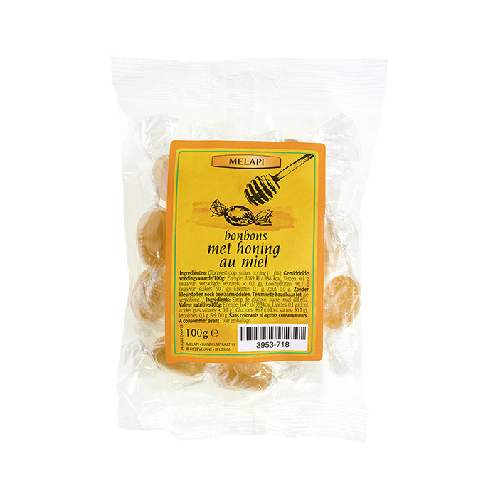 Image of Melapi Bonbons Honing 18x100g 