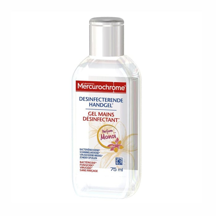 Image of Mercurochrome Desinfecterende Handgel Parfum Monoï 75ml