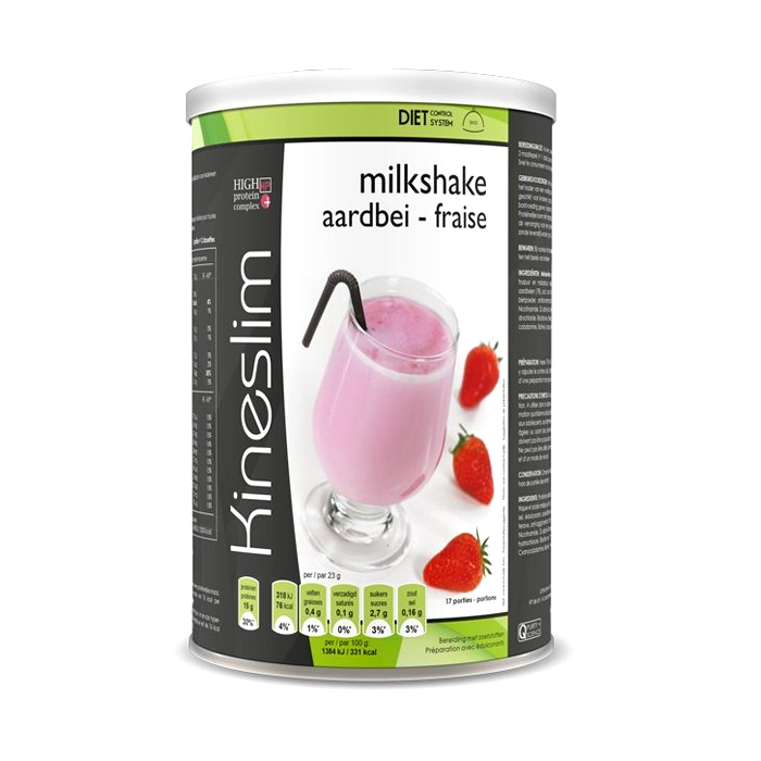 Image of Kineslim Milkshake Aardbei Poeder 400g