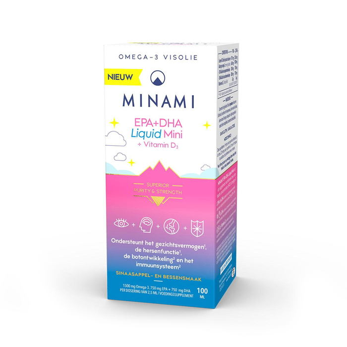 Image of Minami EPA+DHA Liquid Mini + Vit D3 100ml