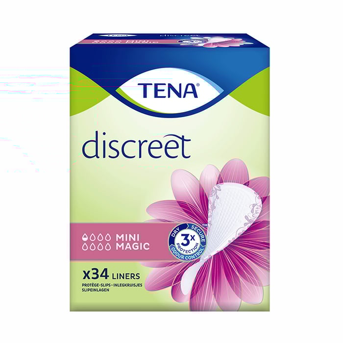 Image of Tena Discreet Mini Magic 34 Stuks 