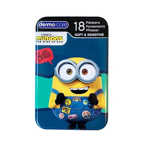 Image of Dermo Care Soft &amp; Sensitive Pleisters Minions 18 Stuks