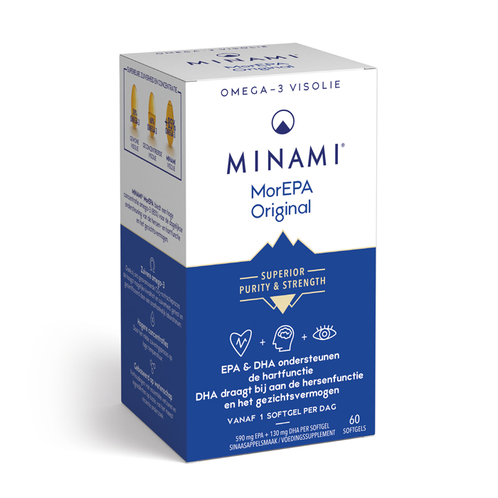 Image of Minami MorEPA Original 60 Softgels 