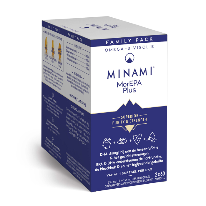Image of Minami MorEPA Plus 120 Softgels NF 