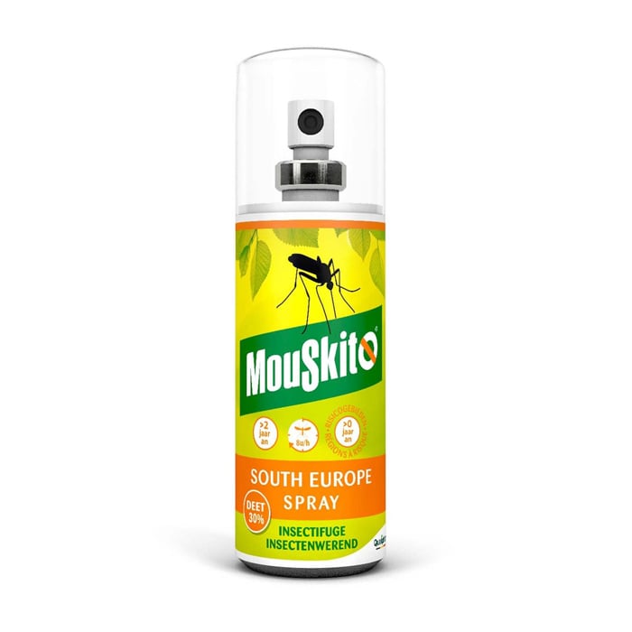 Image of Mouskito South Europe Insectenwerende Spray - DEET 30% - 100ml 