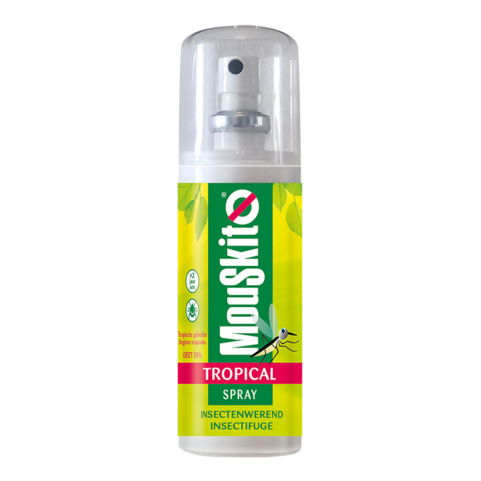 Image of Mouskito Tropical Spray Insectenwerend DEET 50% 100ml 