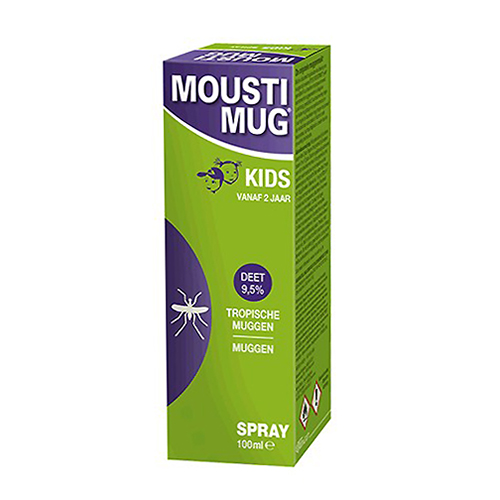 Image of Moustimug Kids 9,5% DEET Spray 100ml