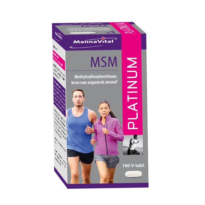 Image of MannaVital MSM Platinum 180 Tabletten