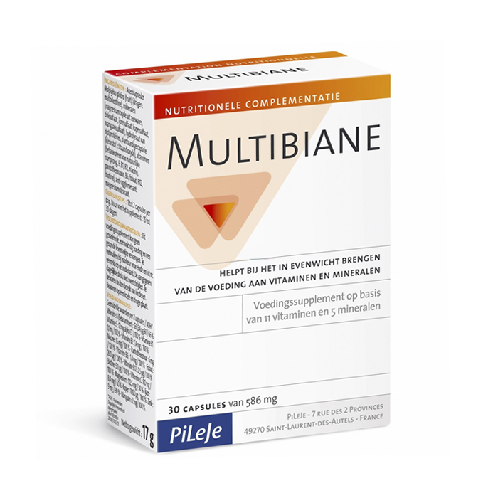 Image of Multibiane 586mg 30 Capsules