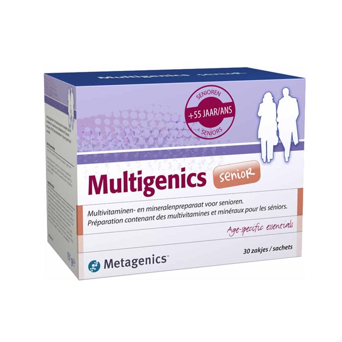 Image of Multigenics Senior 30 Poederzakjes
