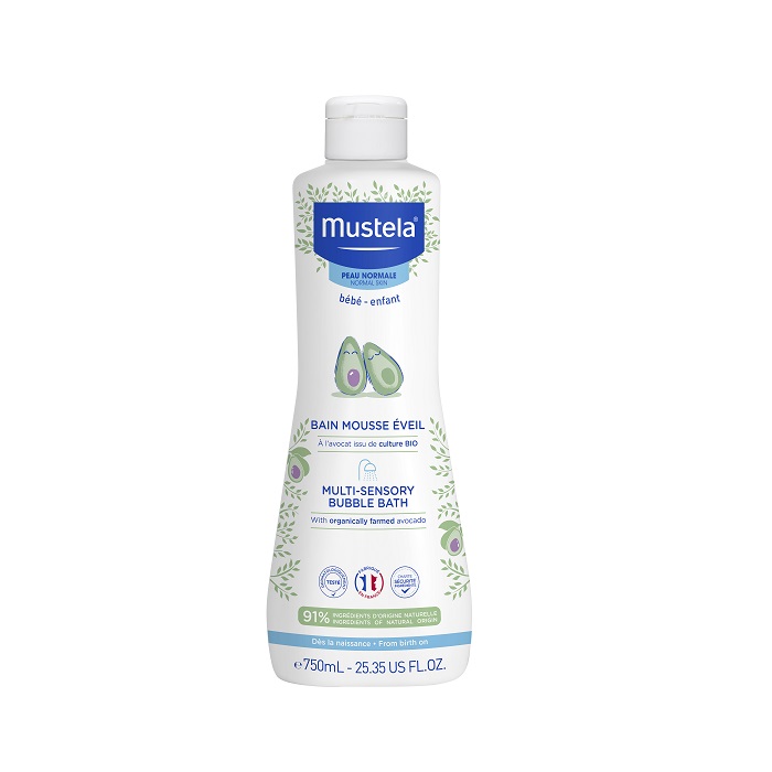 Image of Mustela Bébé Tonisch Badschuim - Normale Huid 750ml 