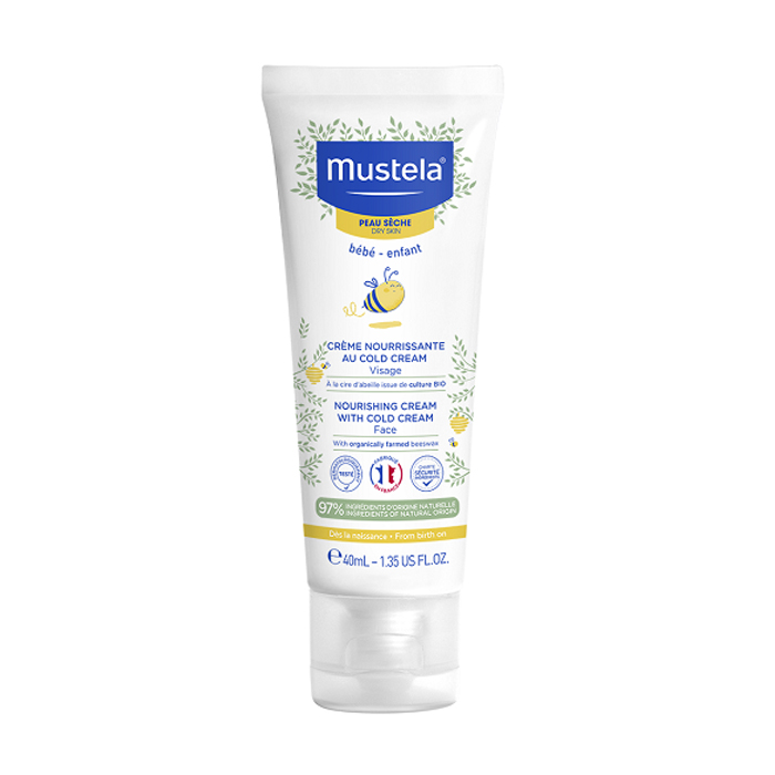 Image of Mustela Voedende Gelaatscrème Cold Cream - Droge Huid - 40ml 