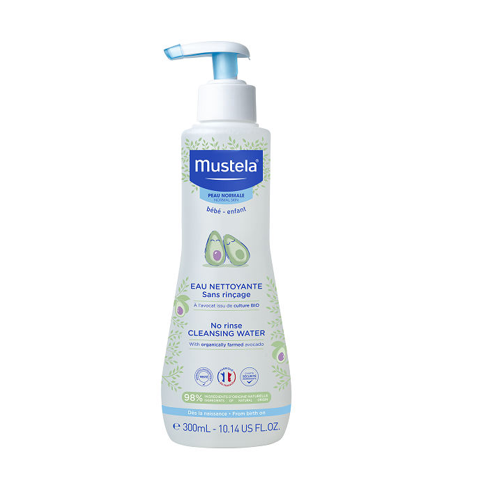 Image of Mustela Bébé Reinigend Water Zonder Spoelen - Normale Huid 300ml