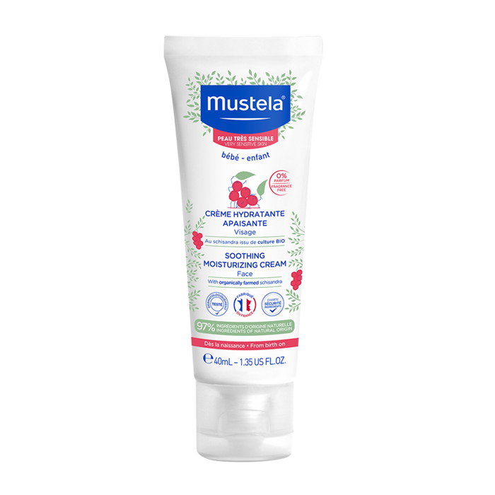 Image of Mustela Hydraterende Verzachtende Crème - Zeer Gevoelige Huid - 40ml