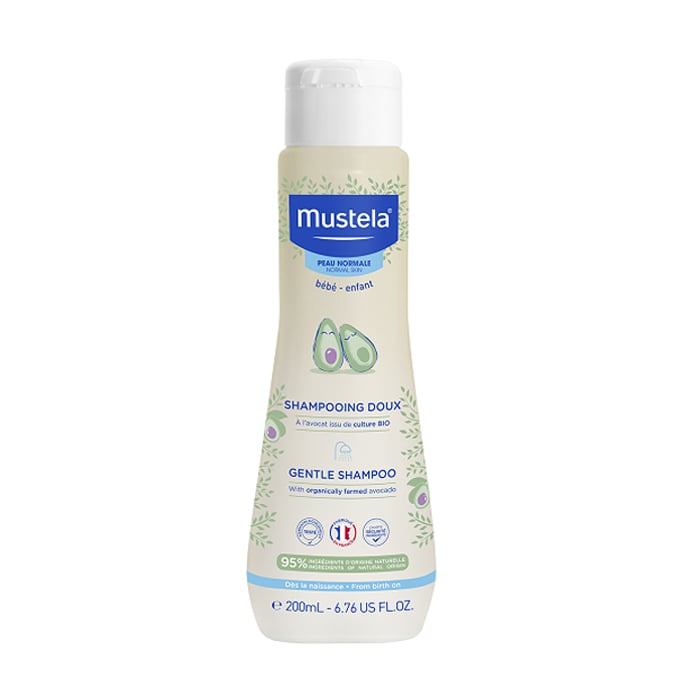Image of Mustela Bébé Zachte Shampoo - Normale Huid 200ml 
