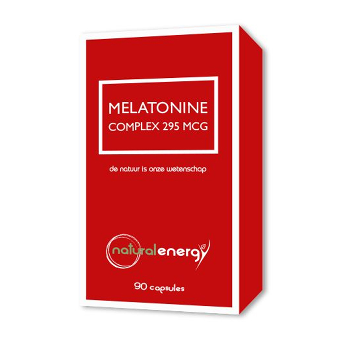 Image of Natural Energy Melatonine Complex 295mcg 90 V-Capsules 