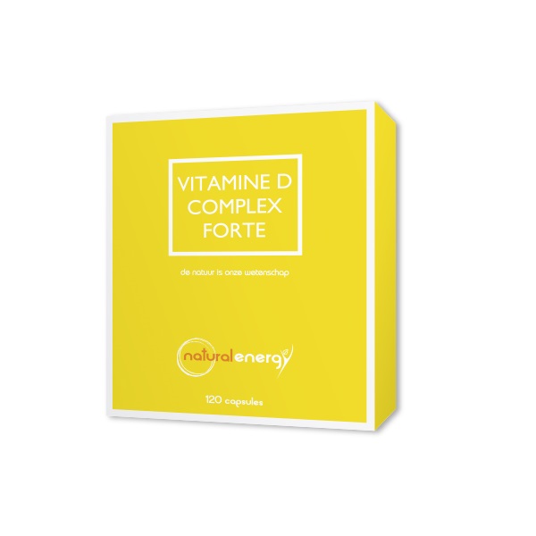 Image of Natural Energy Vitamine D Complex Forte 120 Capsules