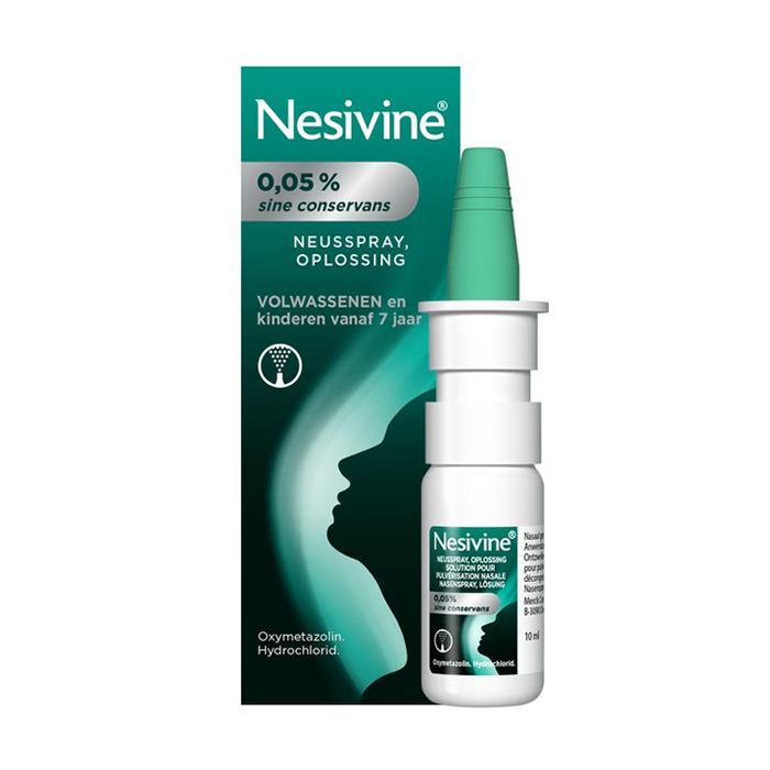 Image of Nesivine 0,05% Volwassenen Neusspray 10ml 