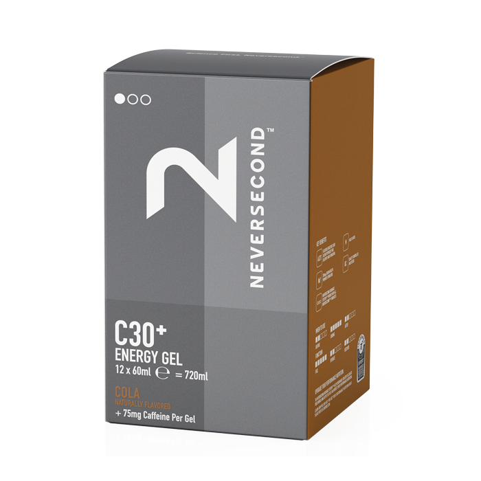 Image of Neversecond C30+ Energy Gel Cola 12x60ml 