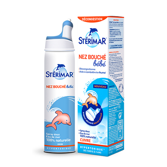 Image of Stérimar Baby Hypertonic Verstopte Neus 100ml 