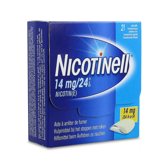 Image of Nicotinell 14mg/24u 21 Pleisters 