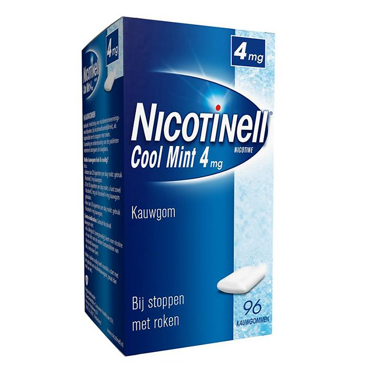 Image of Nicotinell Cool Mint 4mg 96 Kauwgoms