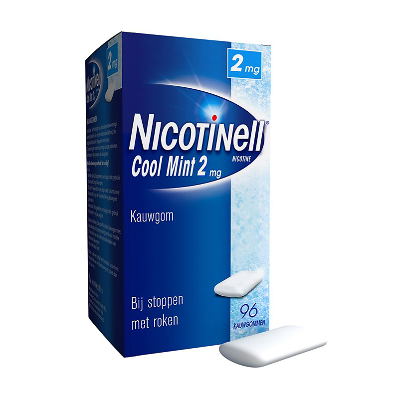 Image of Nicotinell Cool Mint 2mg 96 Kauwgoms