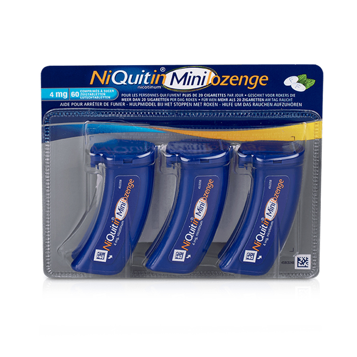 Image of NiQuitin Minilozenge 4mg 60 Zuigtabletten NF 