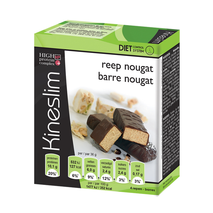 Image of Kineslim Nougatreep 4x36g 