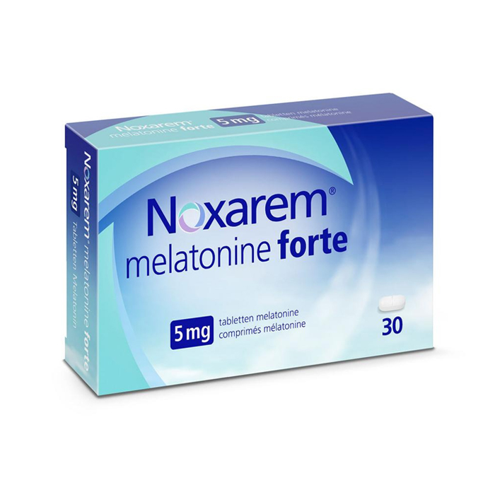 Image of Noxarem Melatonine Forte Jetlag 5mg - 30 Tabletten 