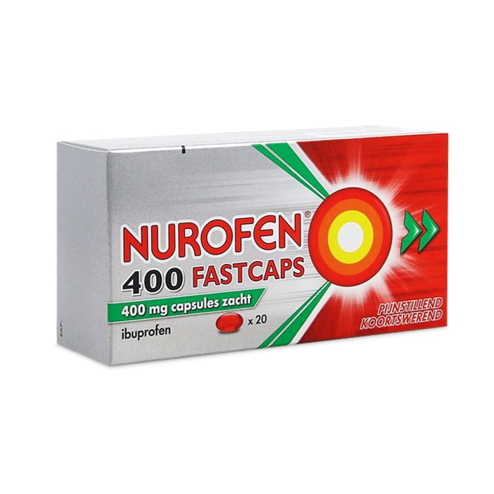 Image of Nurofen 400mg Fastcaps 20 Zachte Capsules 