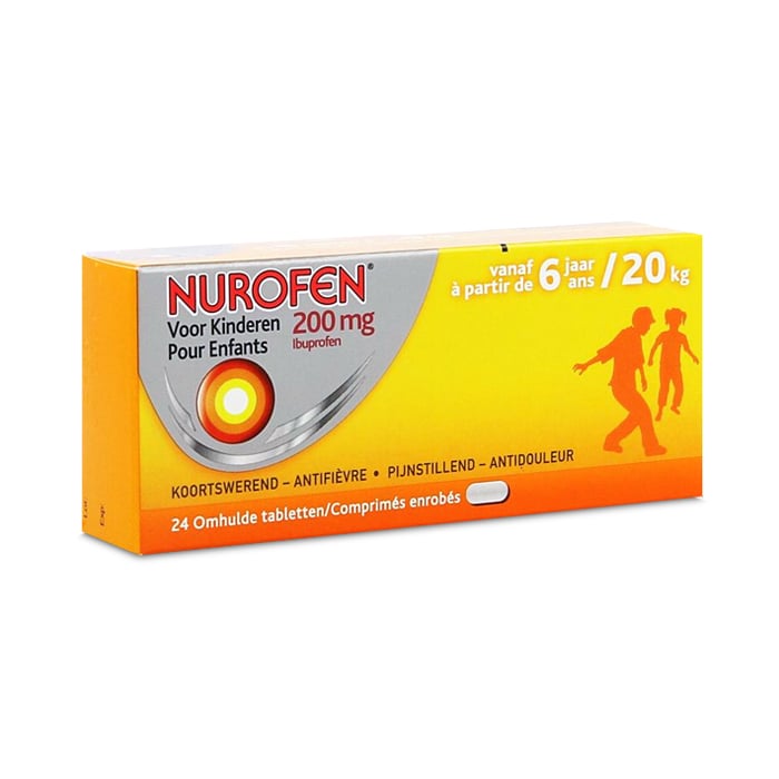 Image of Nurofen Kind 200mg 24 Tabletten