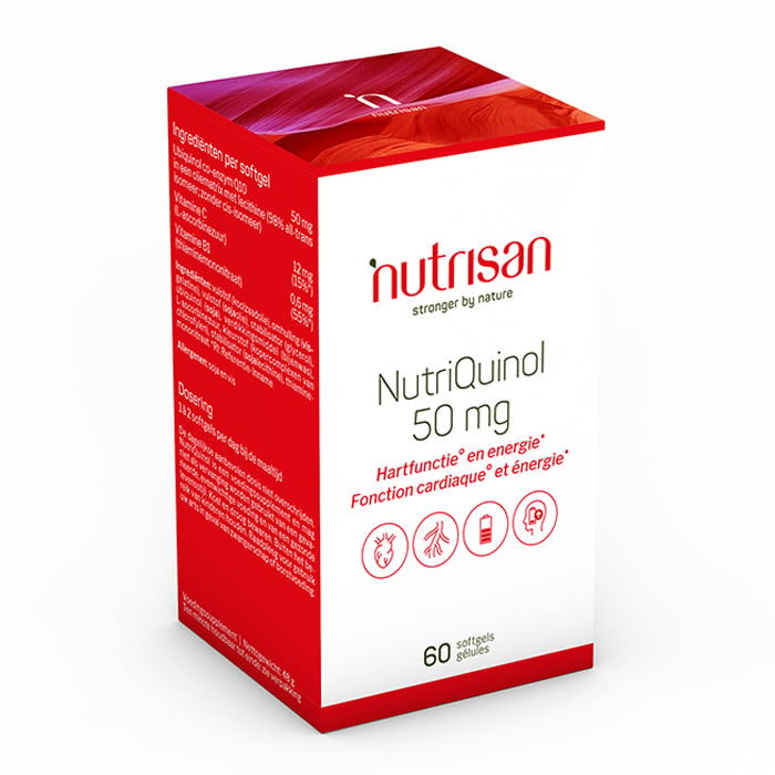 Image of Nutrisan NutriQuinol 50mg 60 Capsules 