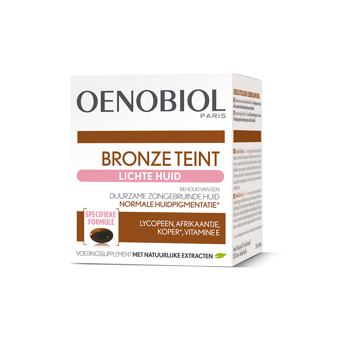 Image of Oenobiol Bronze Teint Lichte Huid 30 Capsules 