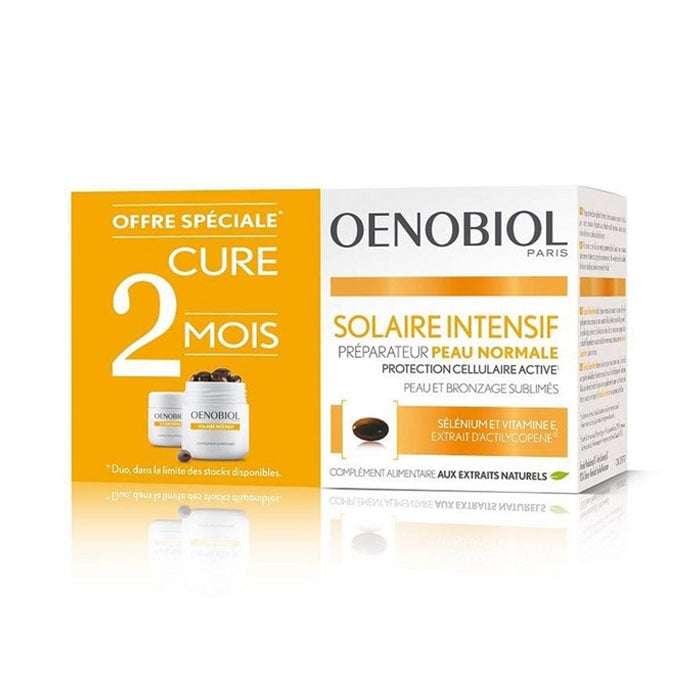 Afbeelding van Oenobiol Solaire Intensif Normale Huid 2x30 Capsules