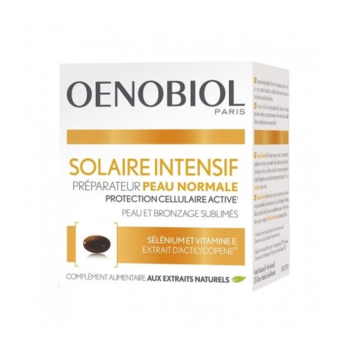 Afbeelding van Oenobiol Solaire Intensif - Normale Huid 30 Capsules