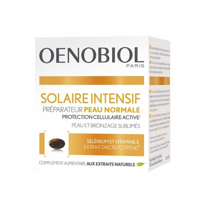 Afbeelding van Oenobiol Solaire Intensif - Normale Huid 30 Capsules